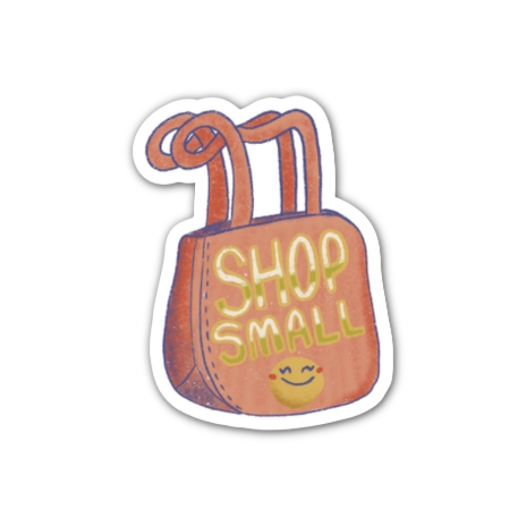 Shop Small Handbag Sticker