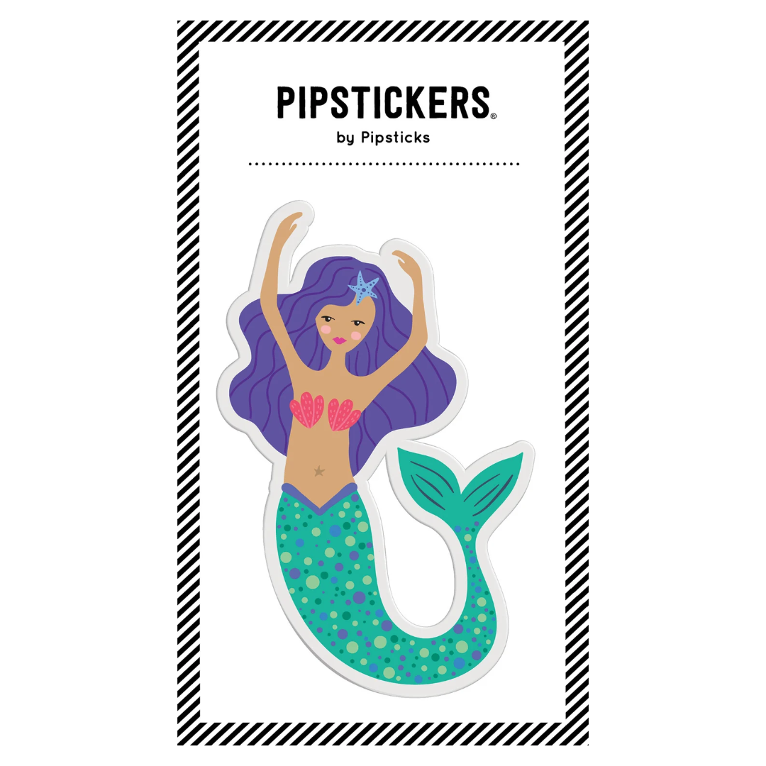 Mermaid Big Puffy Sticker