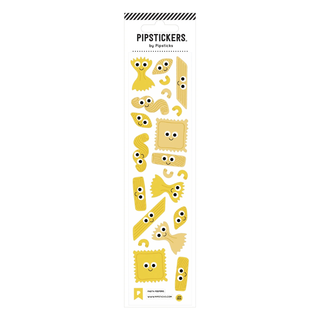 Pasta Peepers Googly Eyed Sticker Sheet