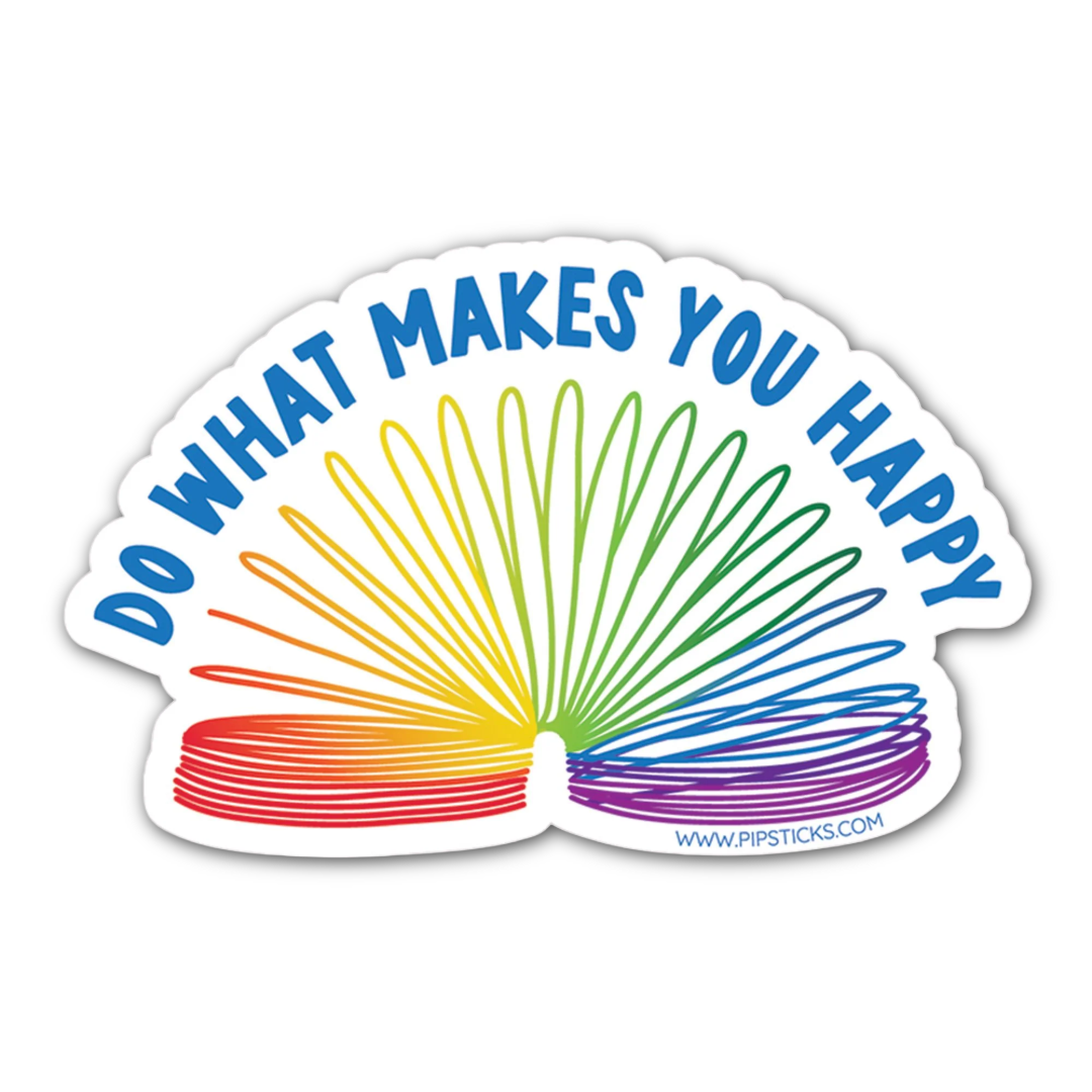 Do What Makes You Happy Vinyl Sticker