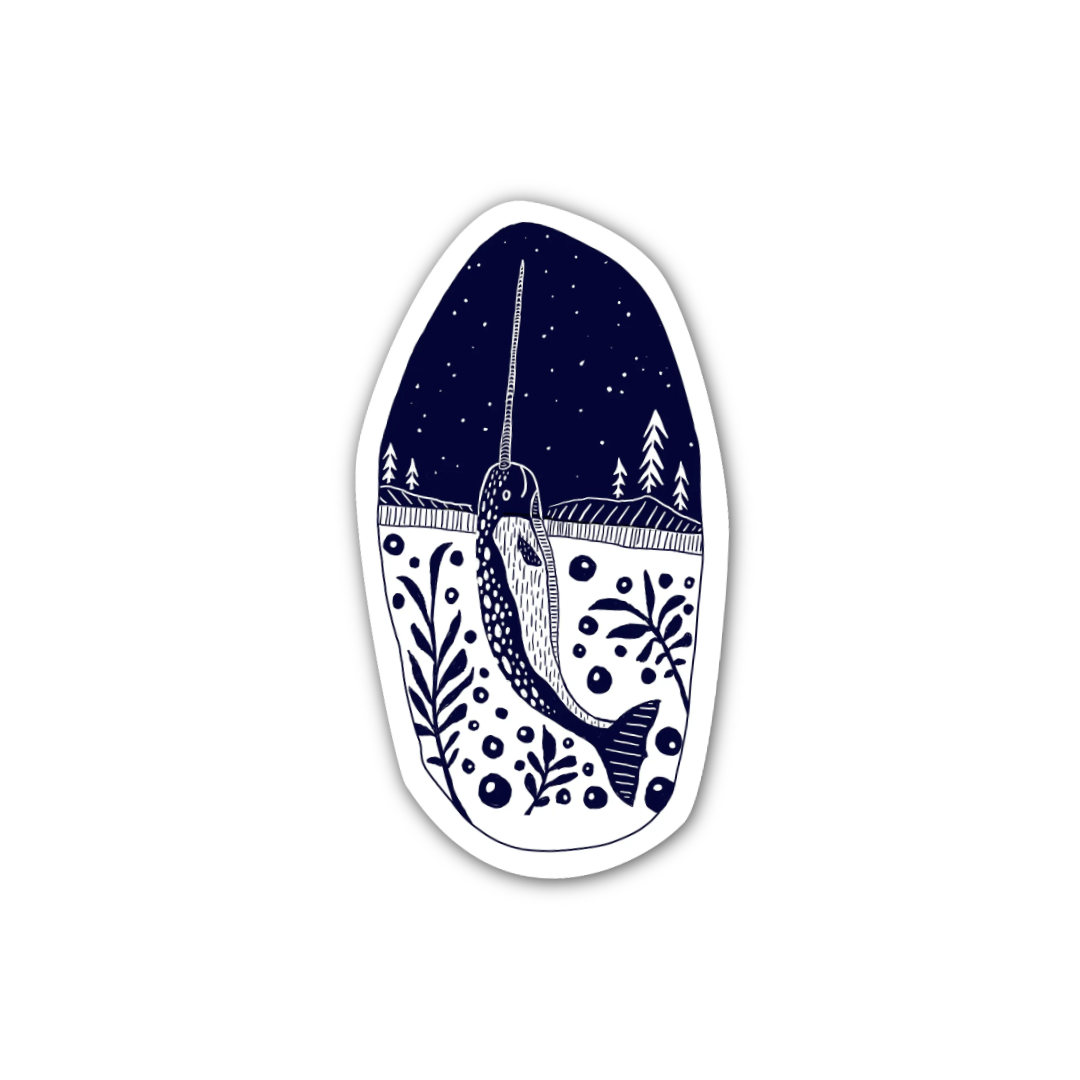 Narwhal Sticker