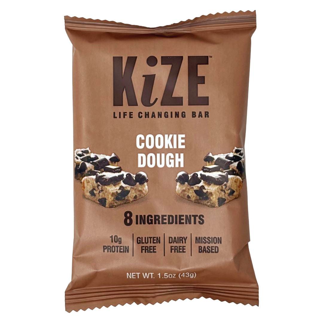 KiZE Cookie Dough Protein Snack Bar 1.5oz