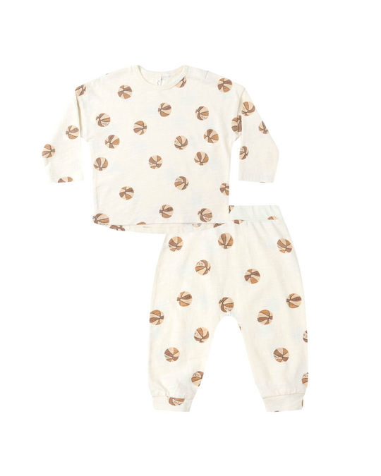 Rylee + Cru - Basketball Tshirt & Pant Set