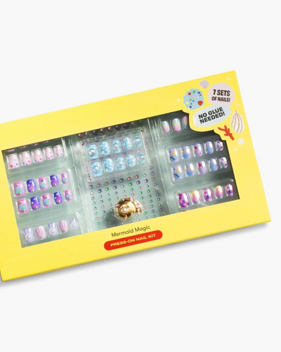 Mermaid Press On Nail Kit