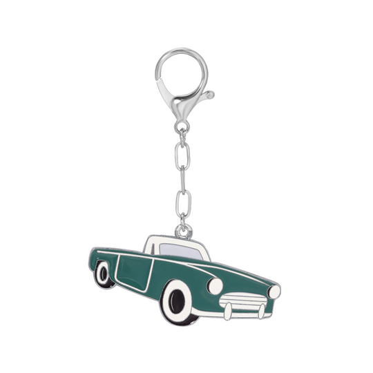 Classic Car Enamel Bag Charm