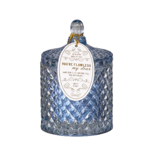 "Flawless" Crystal Candle