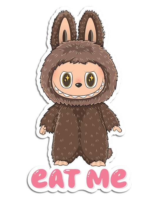 Labubu Eat Me Sticker