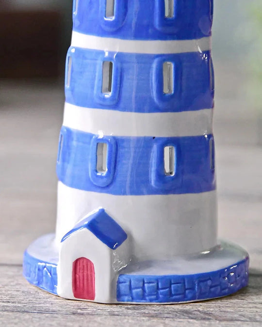 Lighthouse Tea Light & Incense Holder