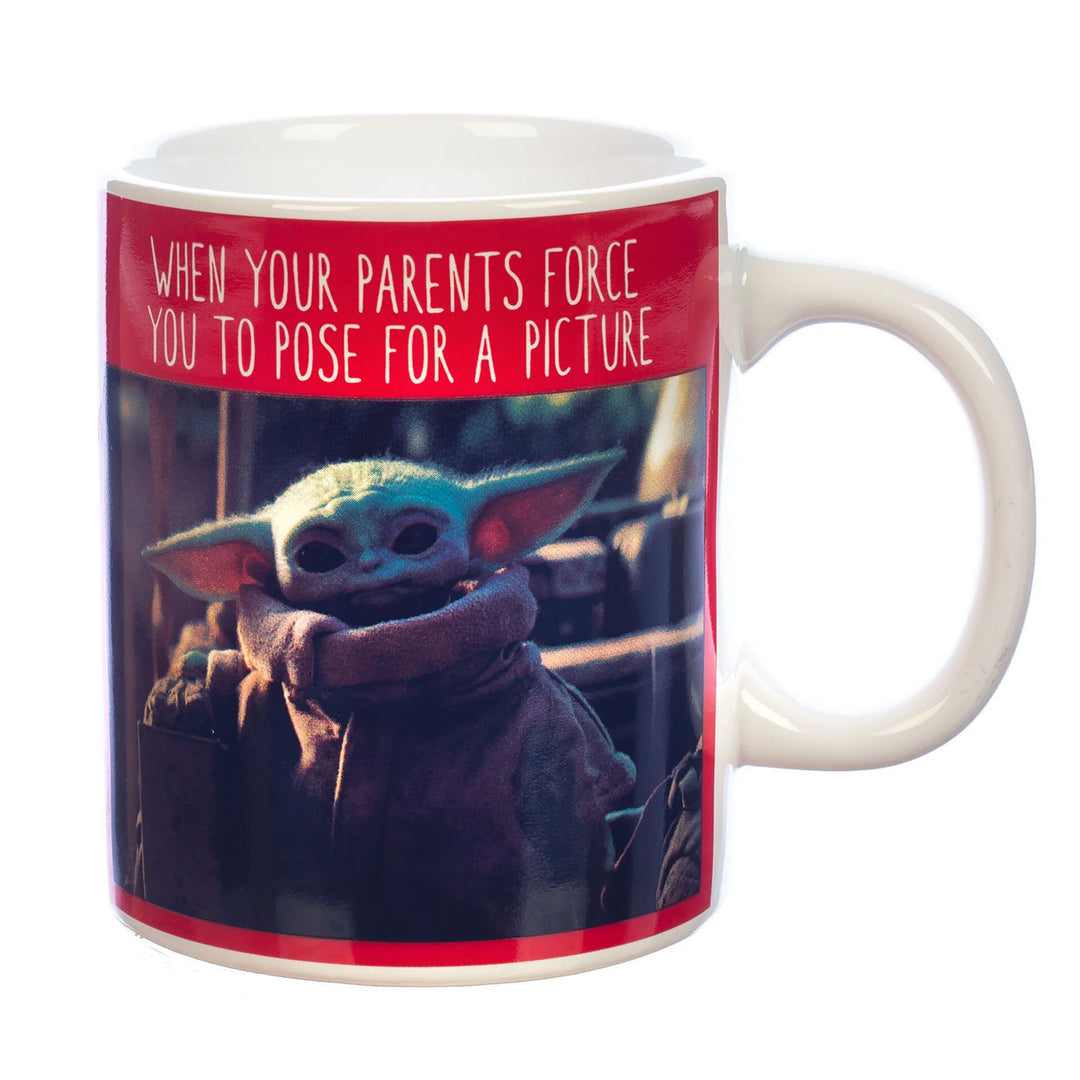 Star Wars The Mandalorian Grogu Meme  Mug