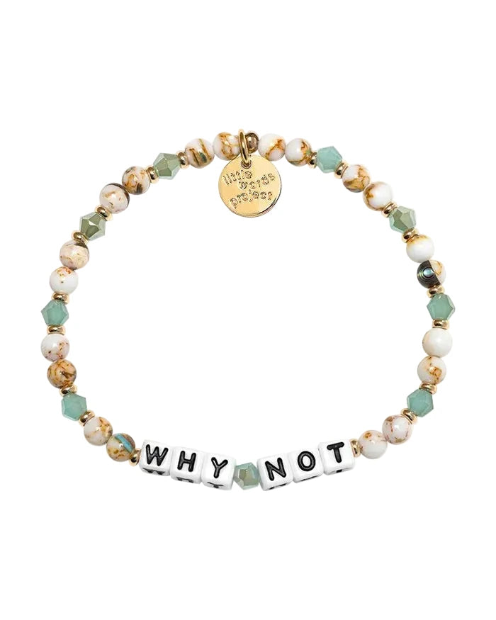 Why Not Fallen Leaves bracelet M/L autumn Little Words Project bracelet