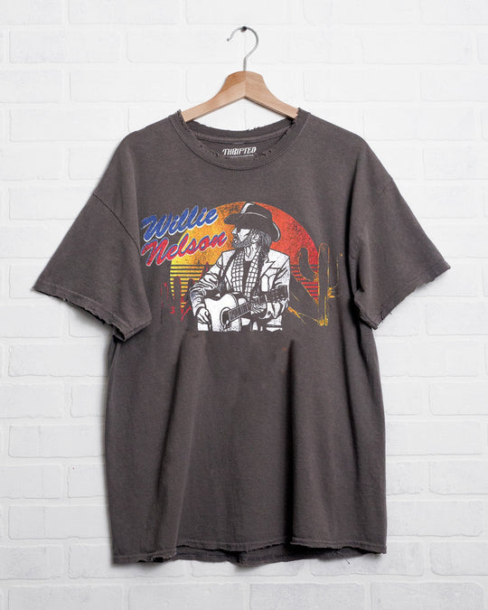 Willie Nelson Guitar Sunset Tshirt