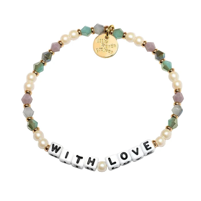 With Love Autumn bracelet S/M fall Little Words Project bracelet