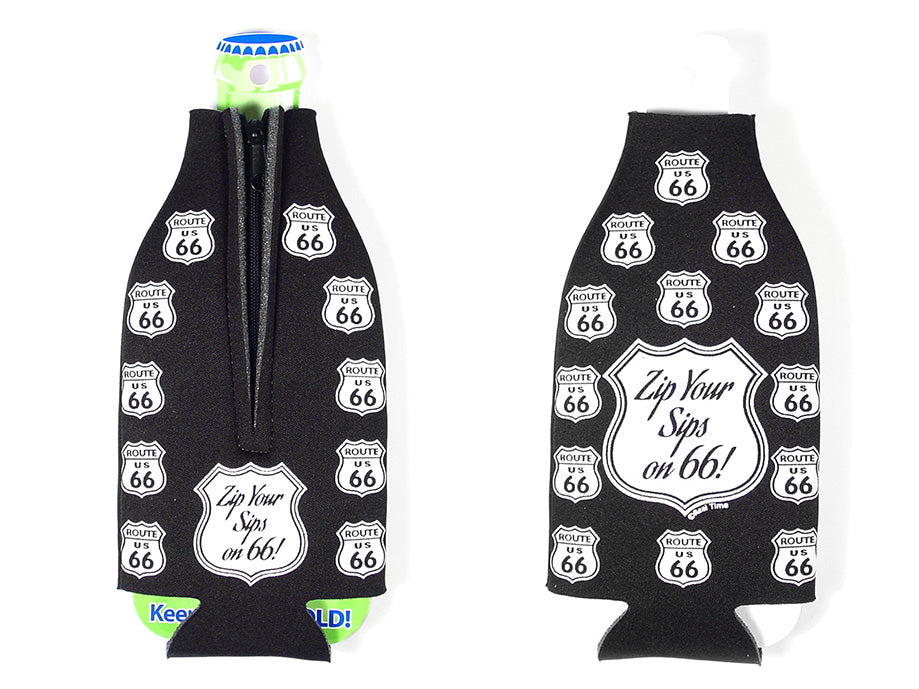 Get Your Sips Route 66 Bottle Koozie Coolie