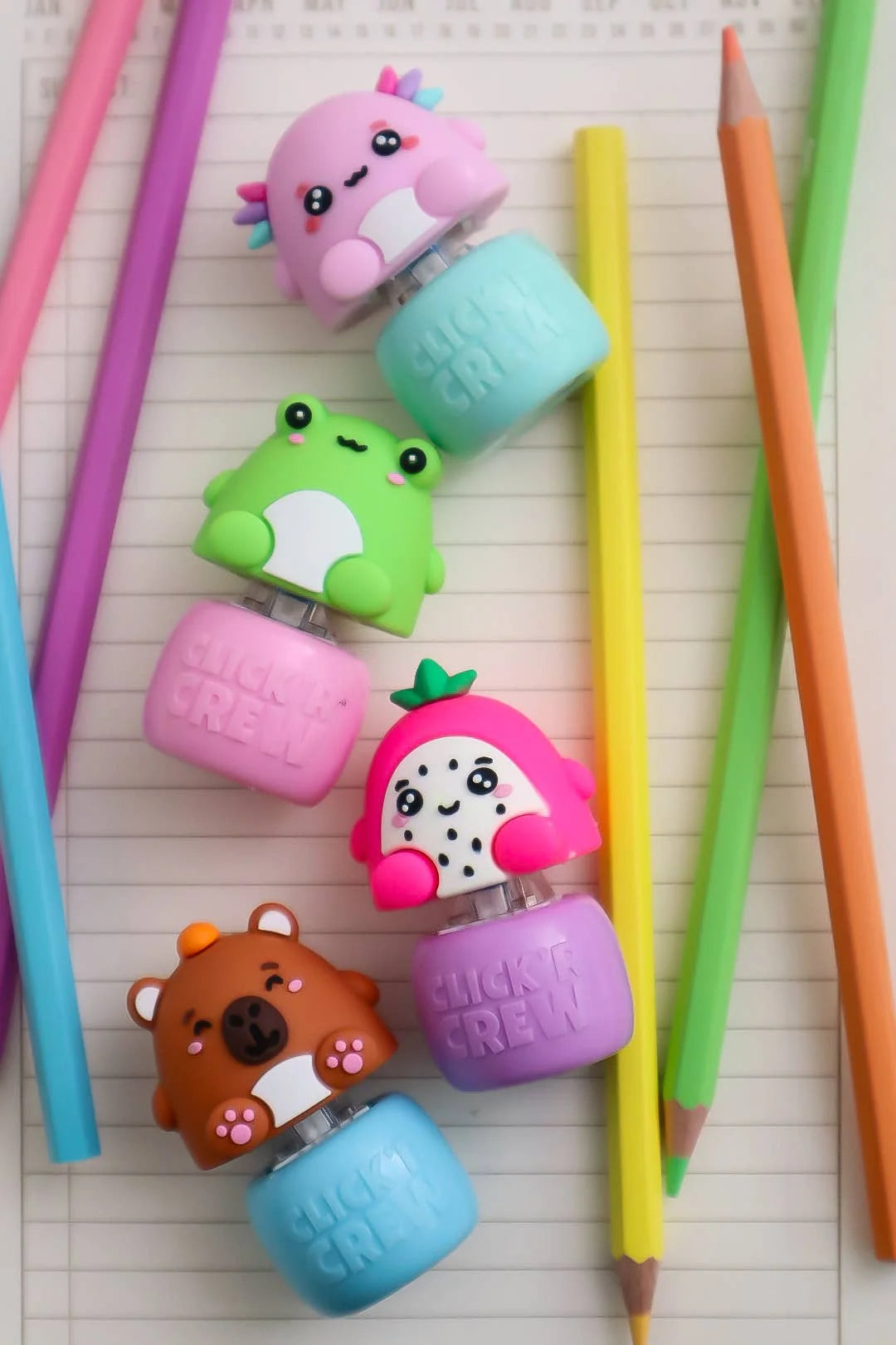 CLICK'R CREW Cute Keyboard Clicker - Gigi Frog