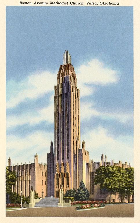 Boston Avenue Methodist Church Magnet