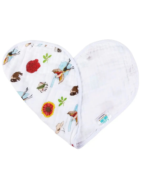 Oklahoma Baby 2-in-1 Burp Cloth & Bib