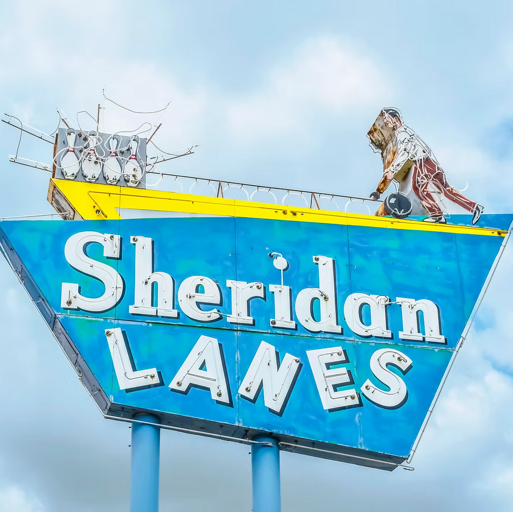 Sheridan Lanes Coaster