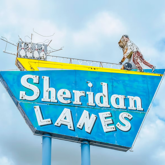 Sheridan Lanes Coaster