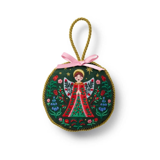 Angel Embroidered Ornament