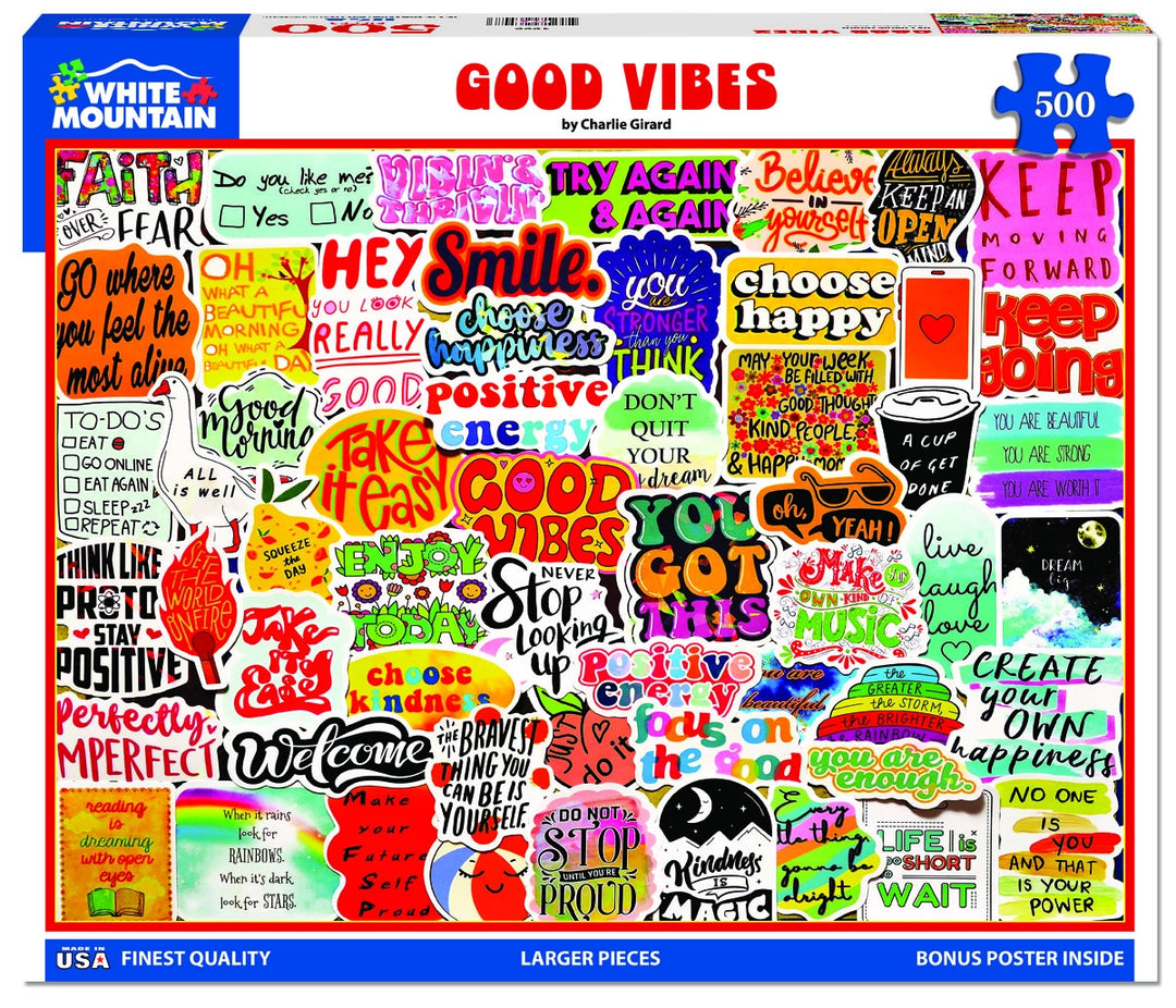 Good Vibes Puzzle - 500pcs