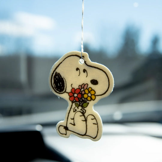 Snoopy Flower Bouquet Air Freshener
