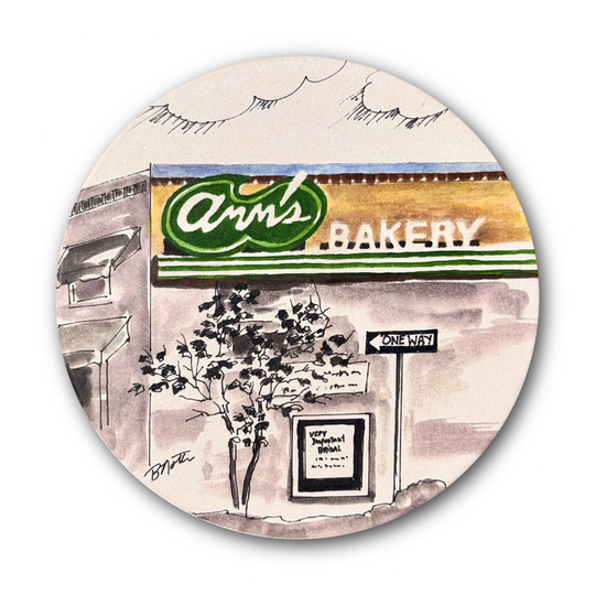 Ann's Bakery Coaster