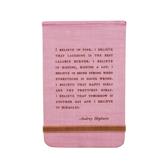 I Believe In Pink (Audrey Hepburn) Notebook