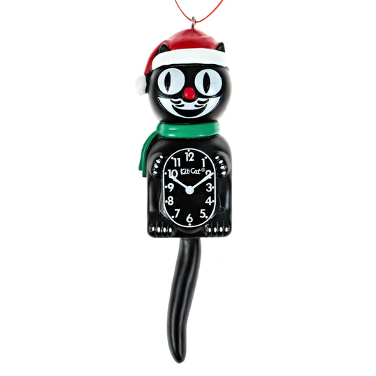 Kit-Cat Klock Christmas Ornament - Santa Hat