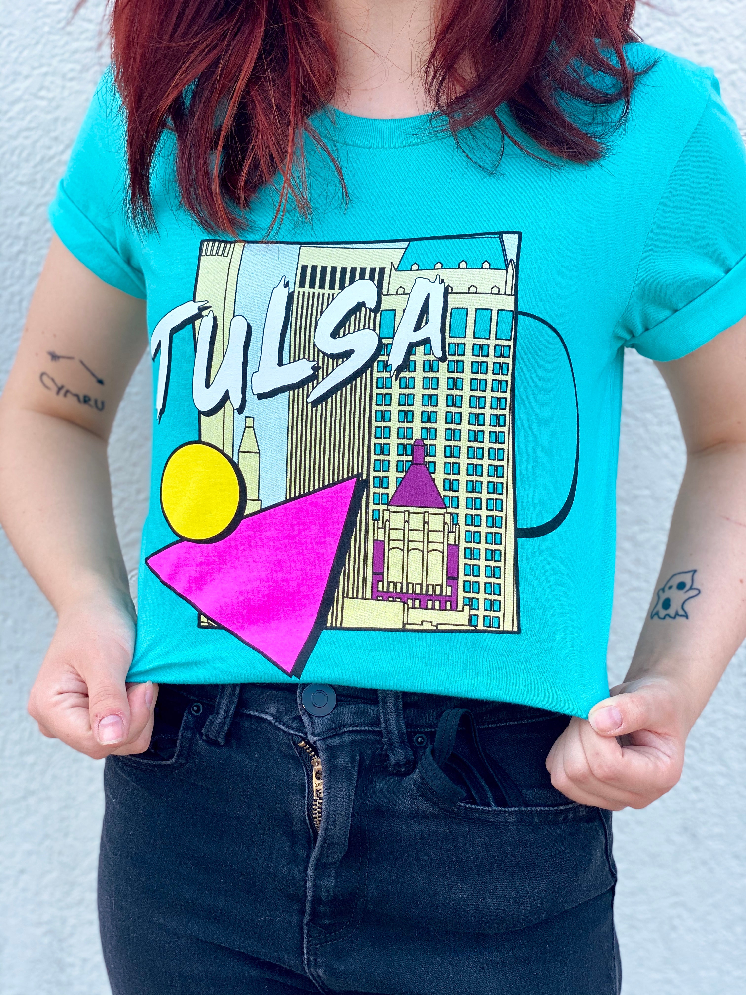 90's Tulsa Tshirt – Ida Red