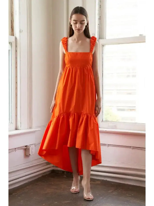 Midi High Low Dress