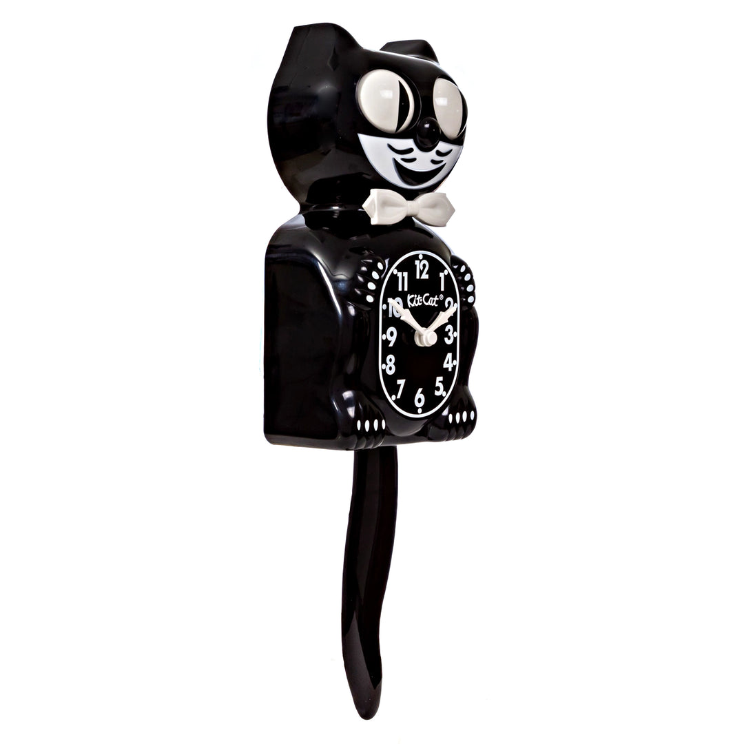 Kit-Cat Klock Classic Black Clock