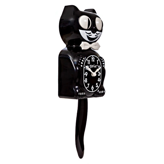 Kit-Cat Klock Classic Black Clock