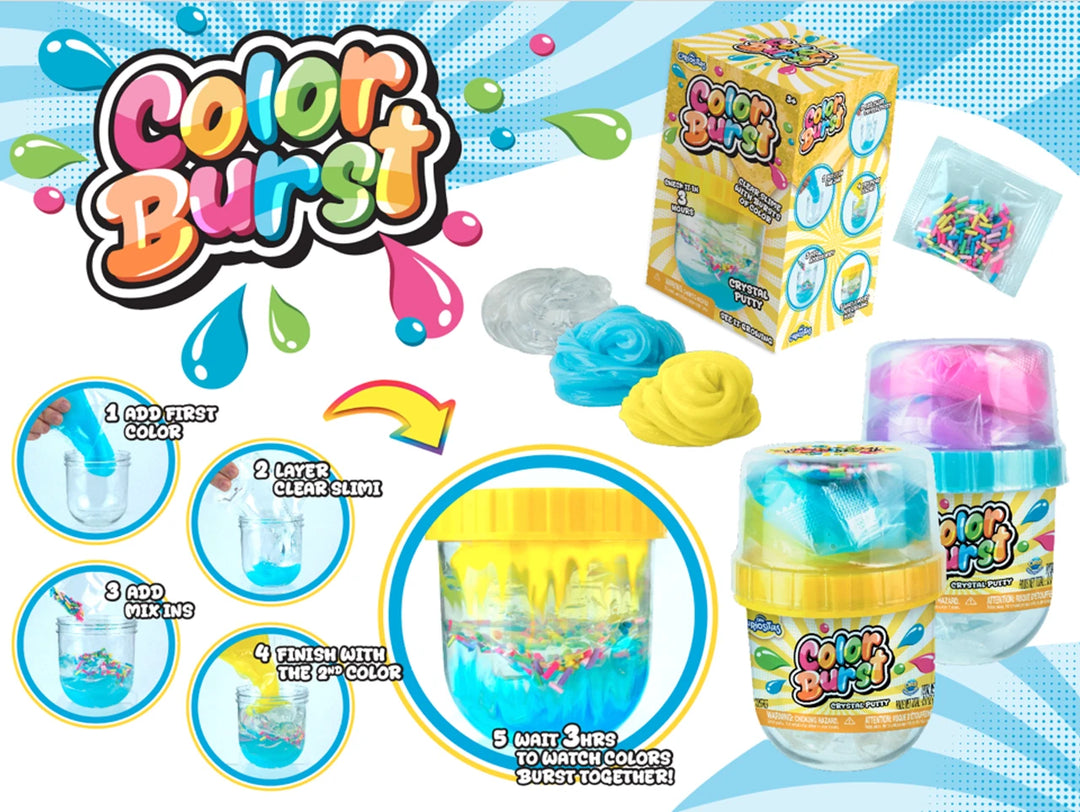 Color Burst DIY Crystal Putty