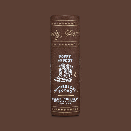 Rhinestone Rodeo Rowdy Rootbeer Lip Balm
