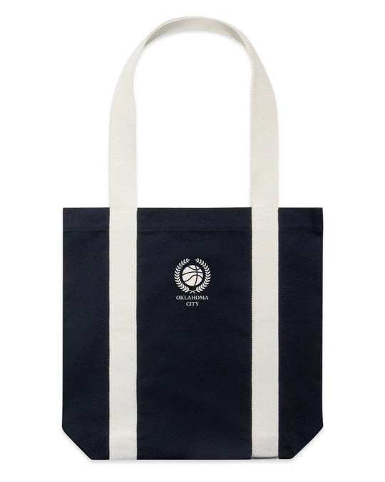 Oklahoma City Thunder Game Point Embroidered Denim Tote