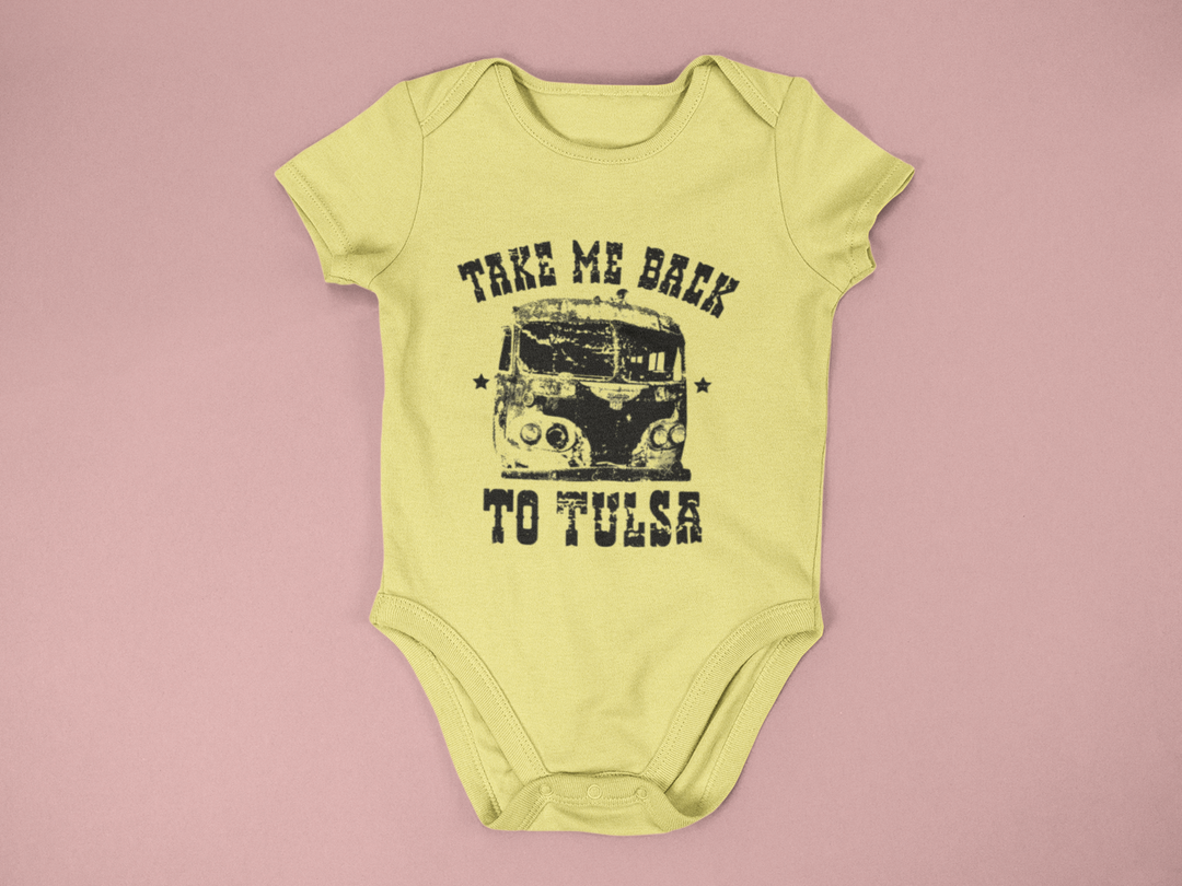 Take Me Back to Tulsa Baby Onesie
