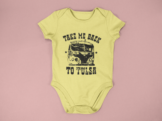 Take Me Back to Tulsa Baby Onesie