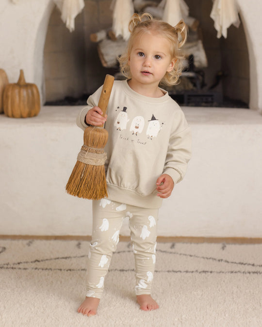 Quincy Mae - Trick or Treat Relaxed Fleece Sweatshirt