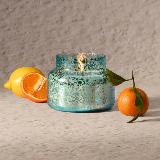 Capri Blue - Signature Aqua Opaline Volcano Candle 19 oz .