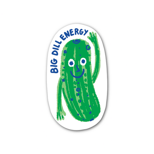 Big Dill Energy Pickle Sticker