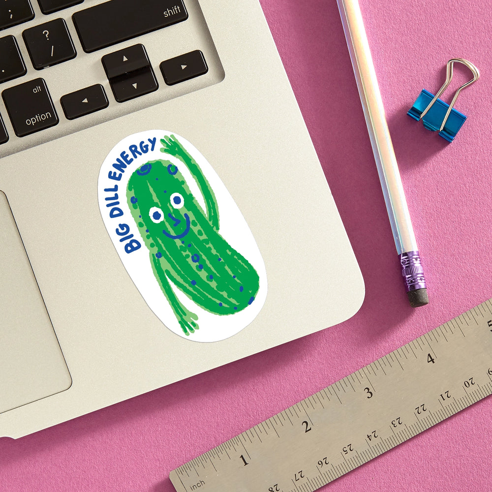 Big Dill Energy Pickle Sticker