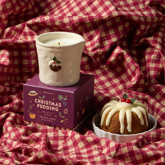 Christmas Pudding 8oz Bistro Candle