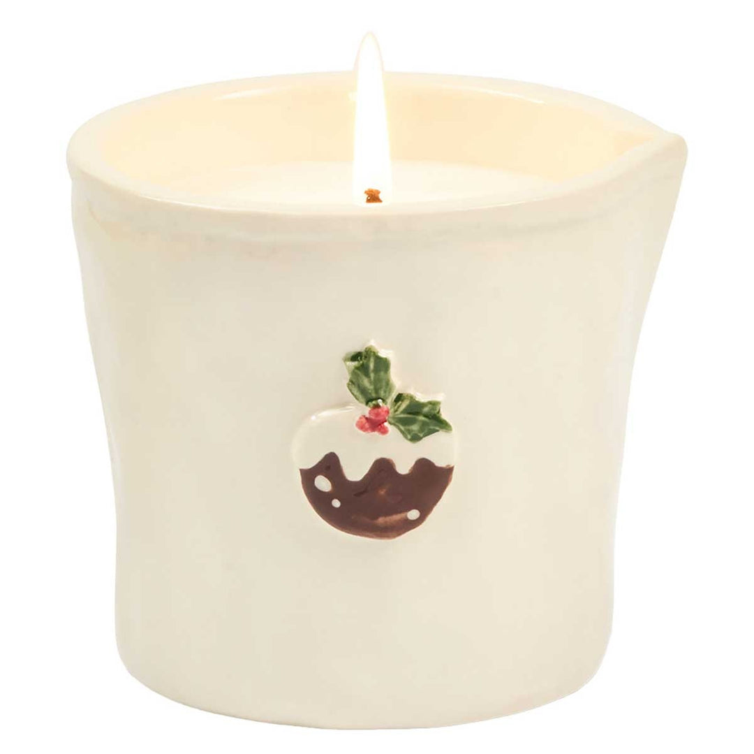 Christmas Pudding 8oz Bistro Candle