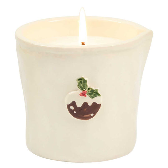 Christmas Pudding 8oz Bistro Candle