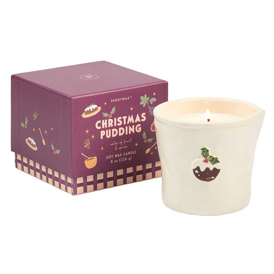 Christmas Pudding 8oz Bistro Candle