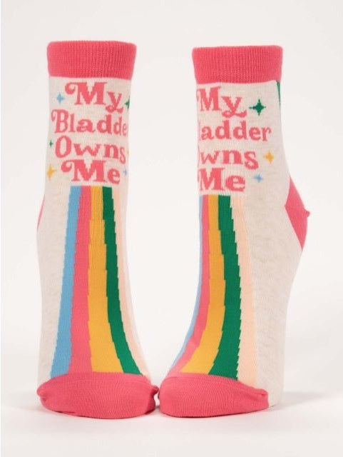My Bladder Owns Me Ankle Socks