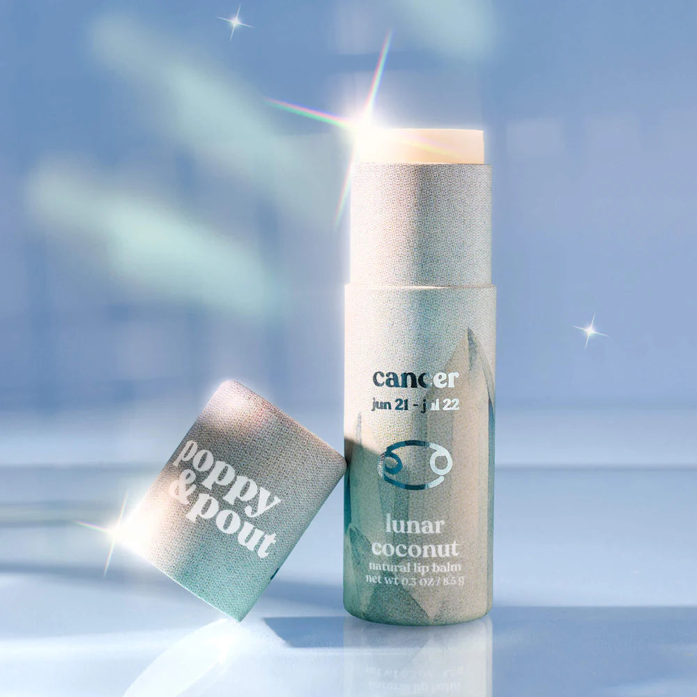 Cancer Zodiac Lip Balm - Lunar Coconut