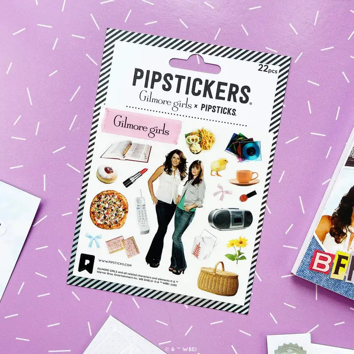 Gilmore Girls x Pipsticks Where You Lead Sticker Sheet