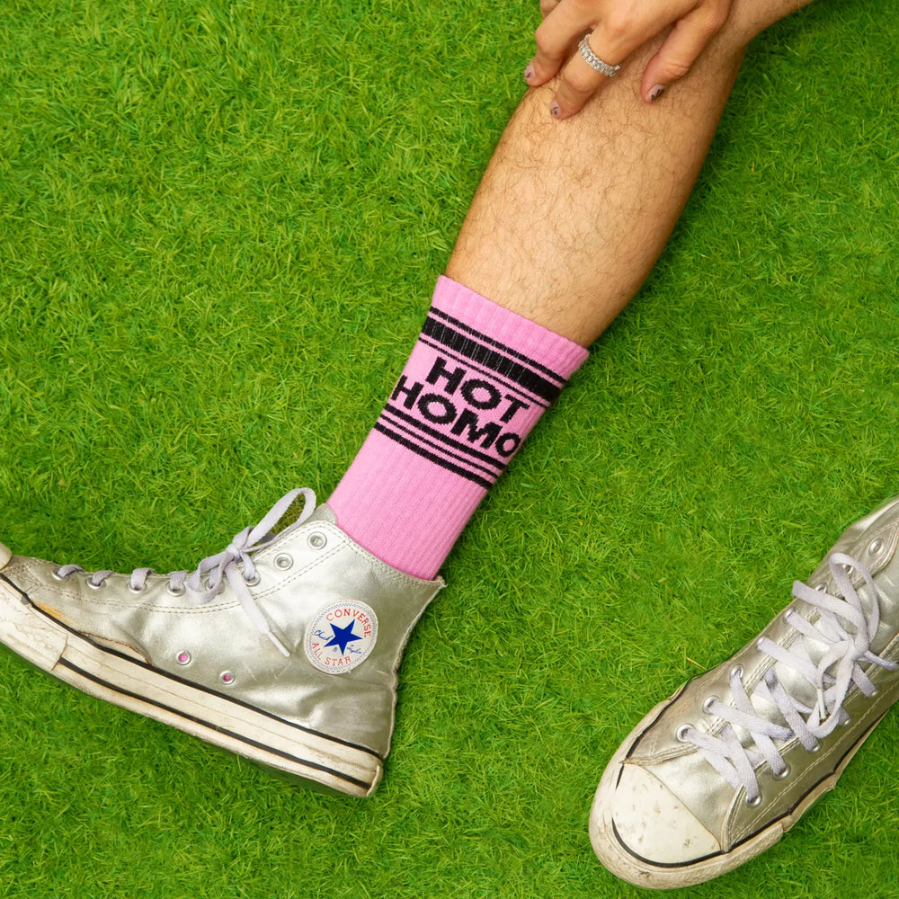 Hot Homo Gym Crew Socks