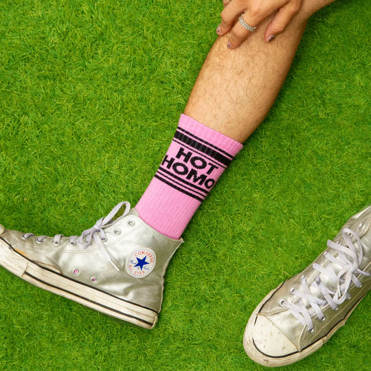 Hot Homo Gym Crew Socks